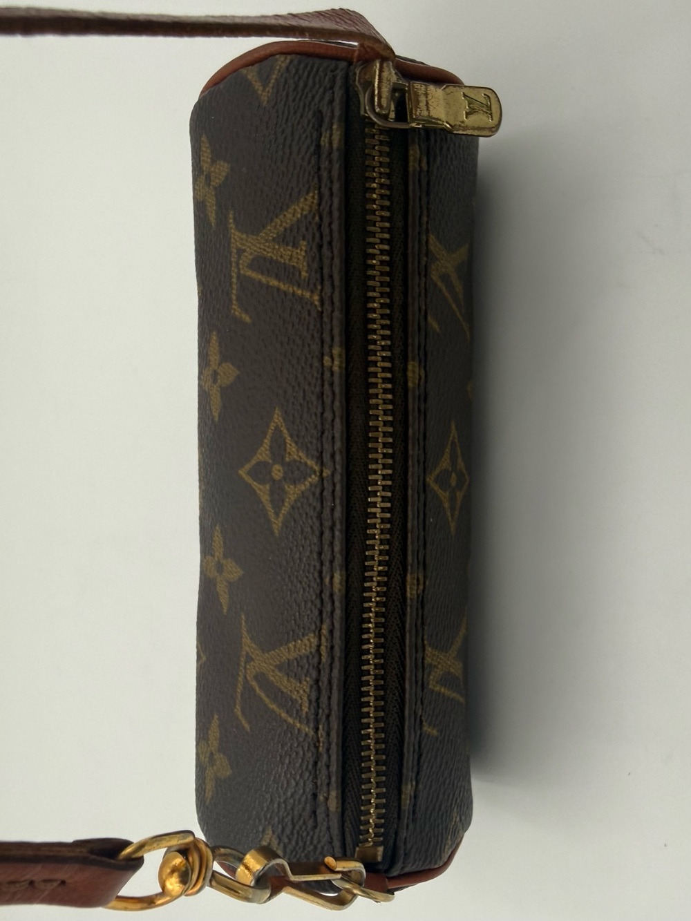LOUIS VUITTON 1854 PARIS • Vintage MINI Nano PAPILLON 15 Bag w/ Treated Leather - Picture 11 of 15